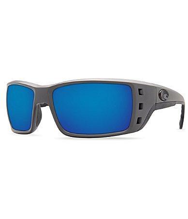 Costa Del Mar 63mm Oversize Polarized Rectangular Sunglasses Product Image