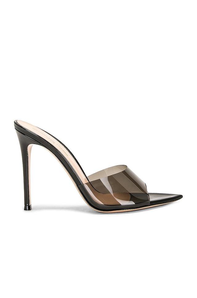 Gianvito Rossi - Women's Elle PVC; Leather Mules - Neutral - IT 37 - Moda Operandi Product Image