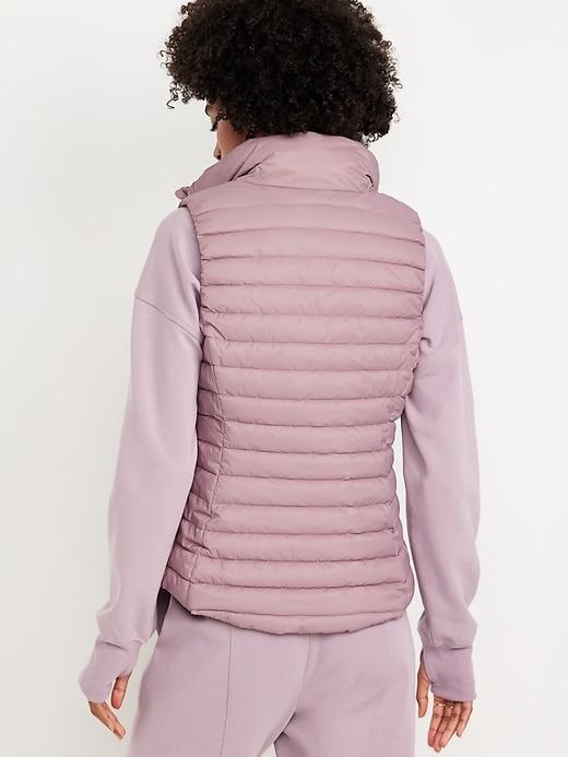 Narrow-Channel Puffer Vest Product Image