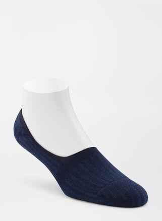 Peter Millar Mens Herringbone No-Show Sock | Color: Navy | Size: OS Product Image