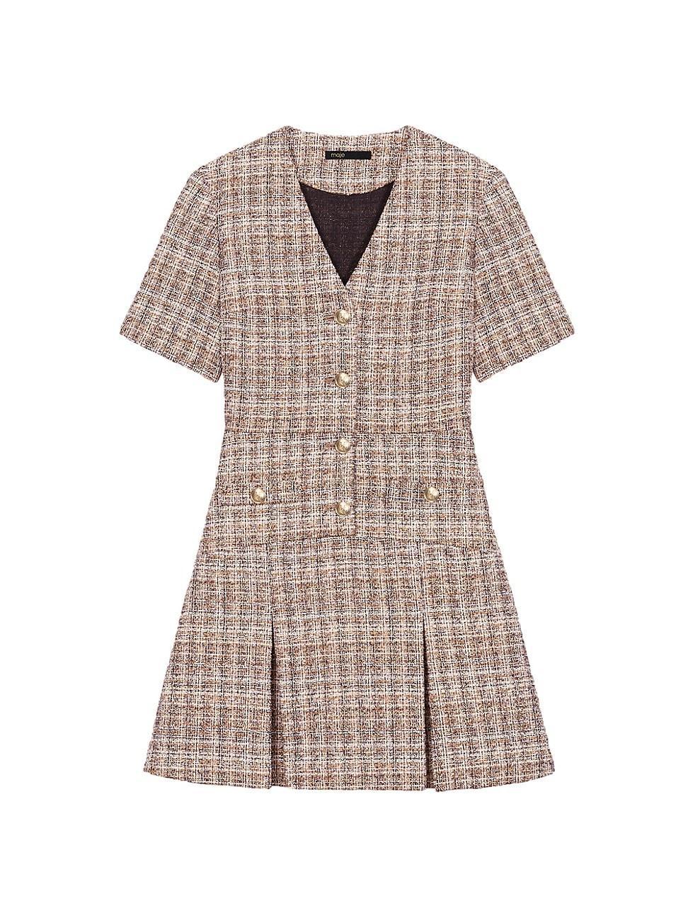 Womens Short Tweed Dress product image