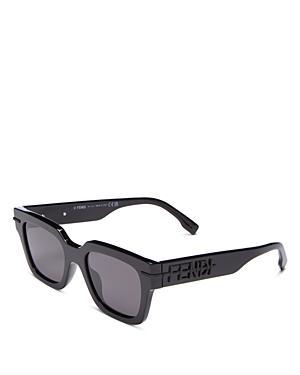 FENDI Unisex Fendigraphy 51mm Geometric Sunglasses Product Image