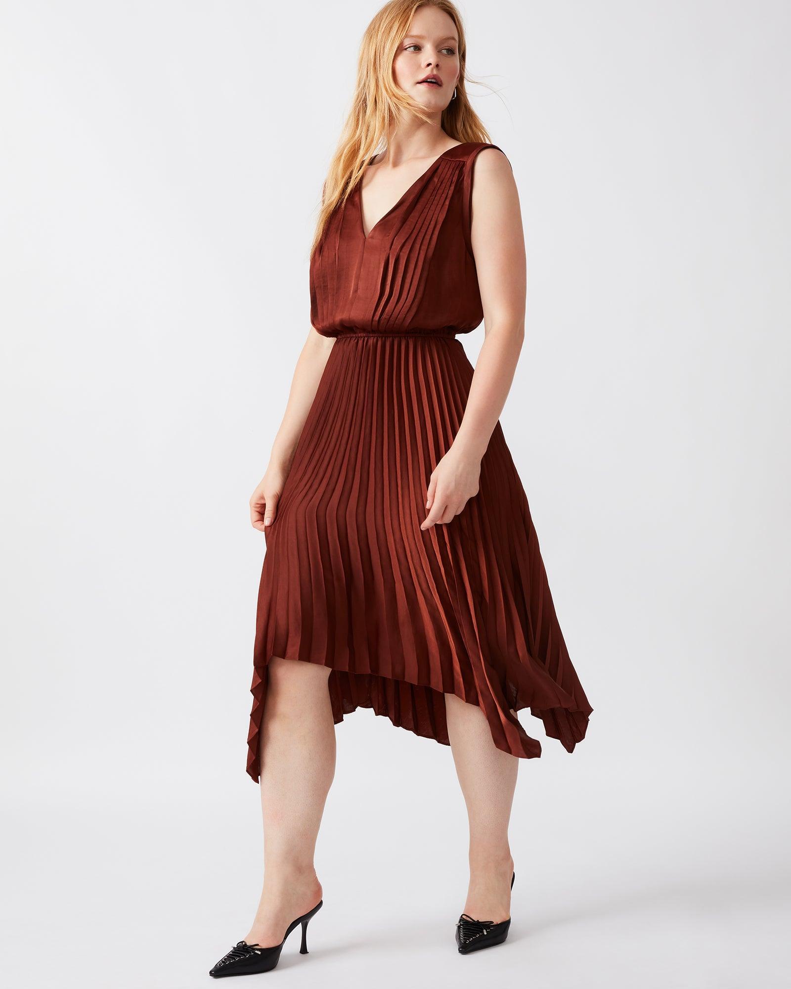 DONNA DRESS BROWN Female Product Image