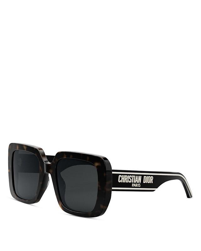 Womens 53MM Square Sunglasses Product Image