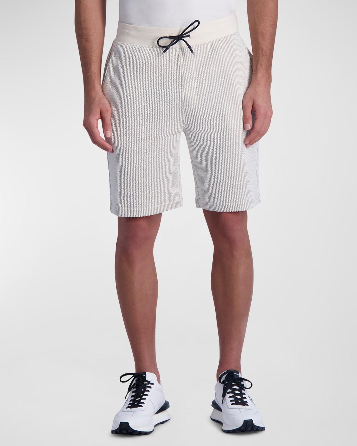 Mens Textured Drawcord Shorts Product Image