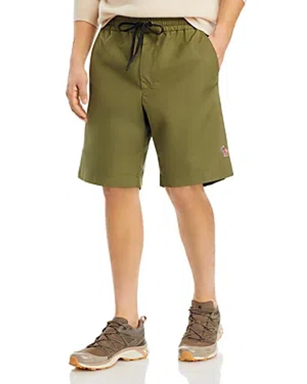 Regular Fit 10 Shorts In Dark Green Product Image