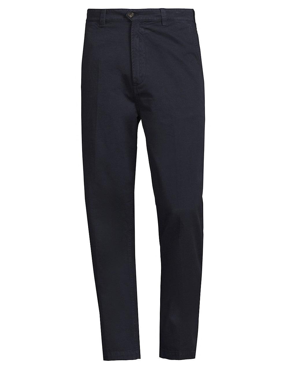 Mens Cotton Flat-Front Chino Pants Product Image