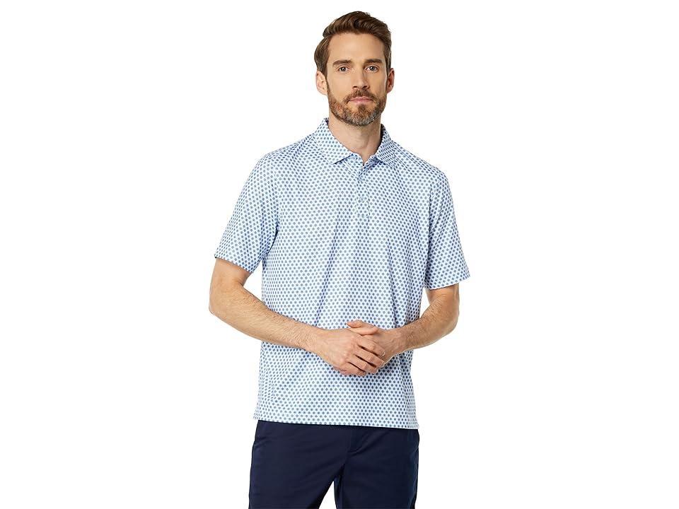 Johnston  Murphy XC4 Dotted Circle Performance Short Sleeve Polo Shirt Product Image