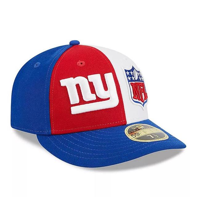 Mens New Era /Royal New York Giants 2023 Sideline Low Profile 59FIFTY Fitted Hat Product Image