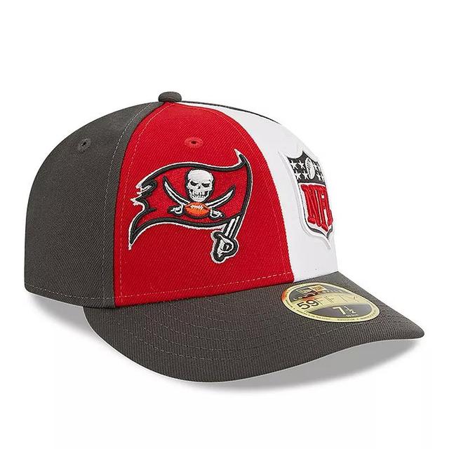 Mens New Era /Pewter Tampa Bay Buccaneers 2023 Sideline Low Profile 59FIFTY Fitted Hat Product Image