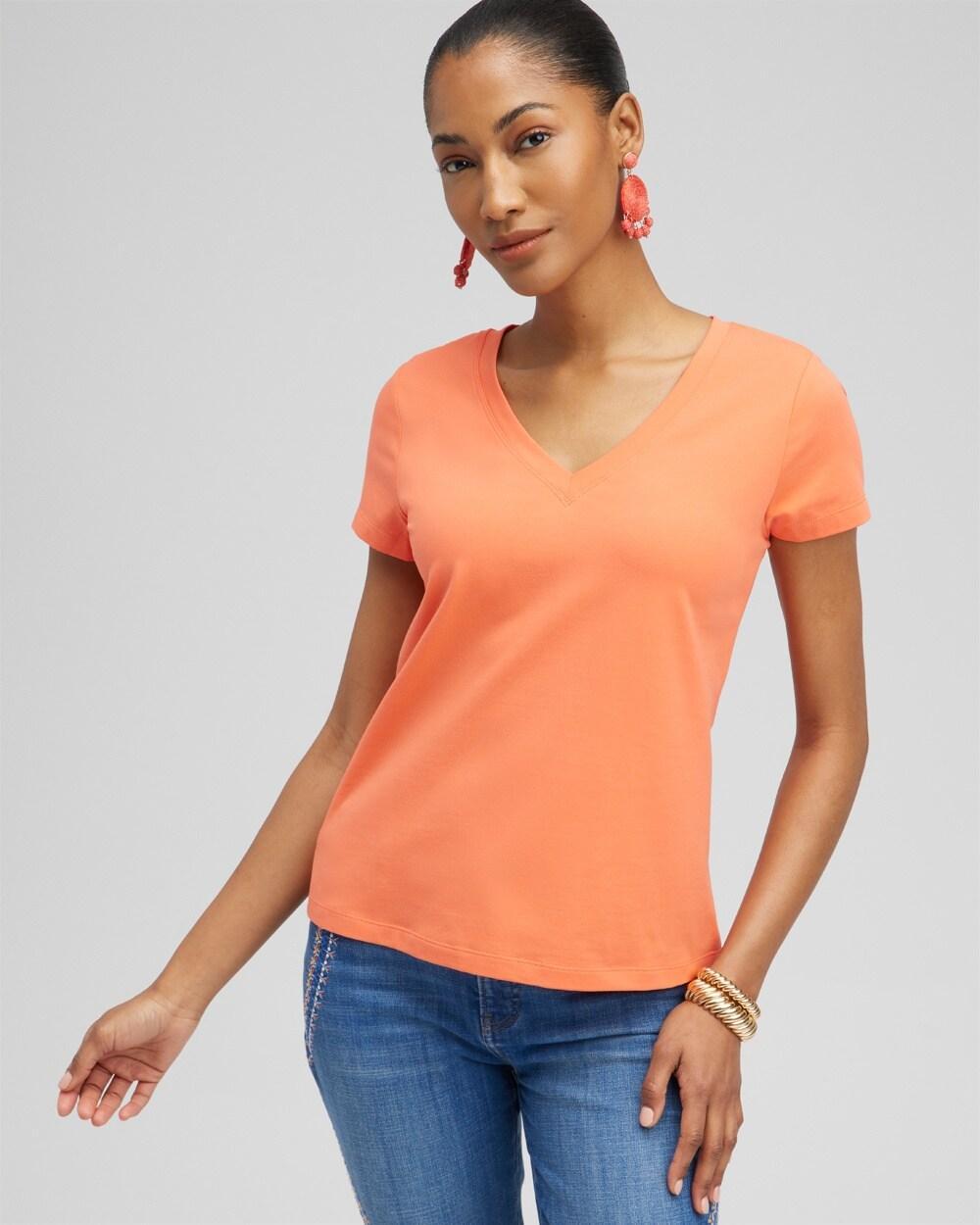 Women's V-Neck Perfect Tee Product Image