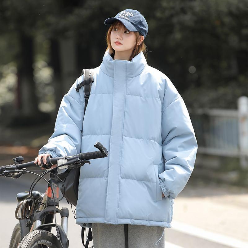 Plain Padded Zip Jacket Product Image