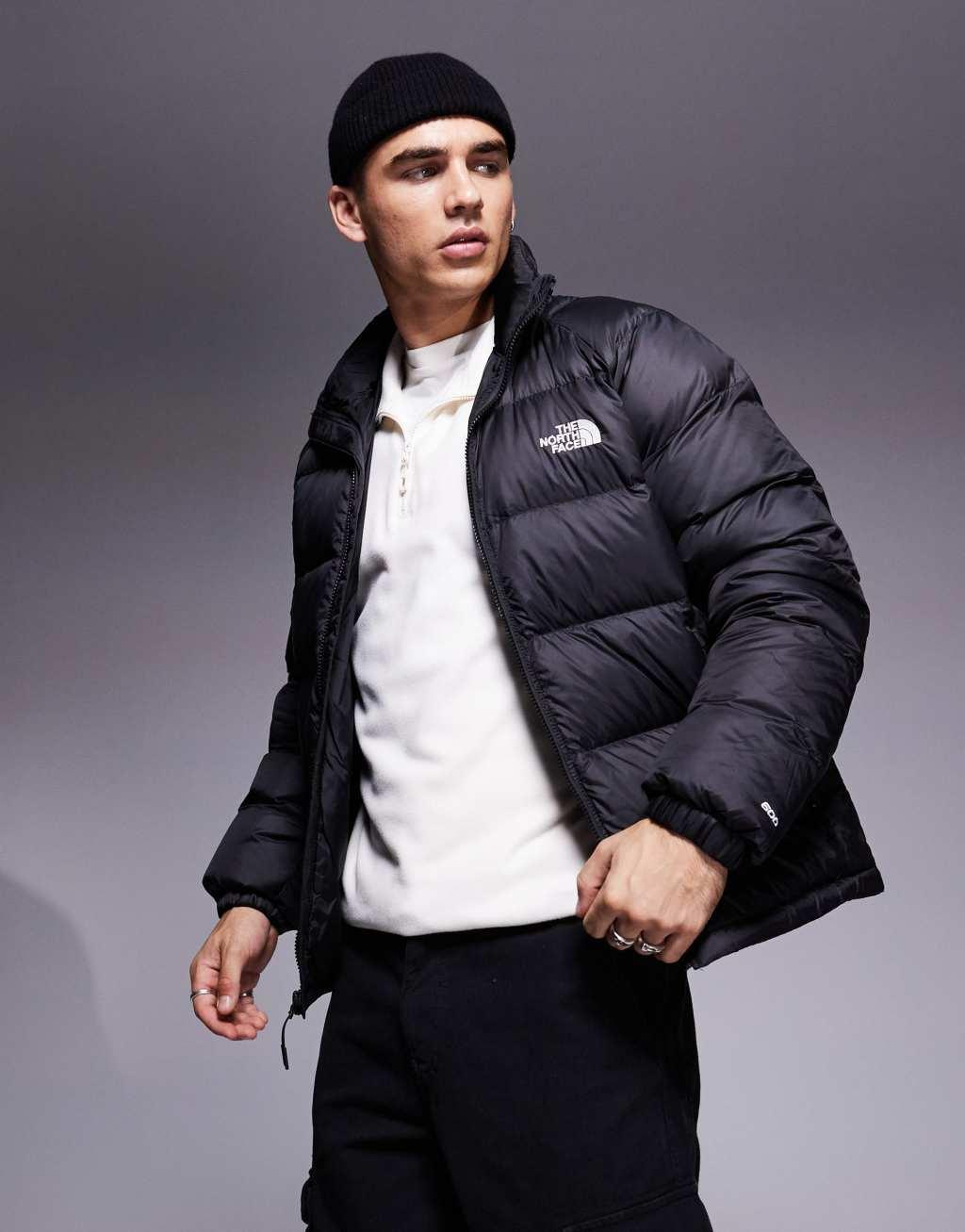 The North Face Hydrenalite down puffer jacket in black Product Image