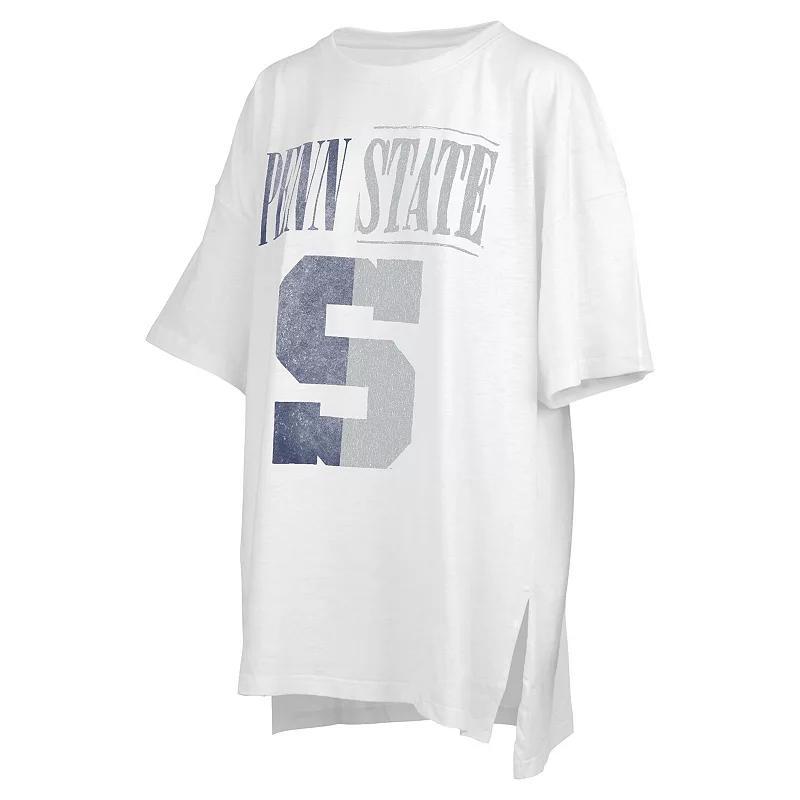 Womens Pressbox Penn State Nittany Lions Lickety-Split Oversized T-Shirt Product Image