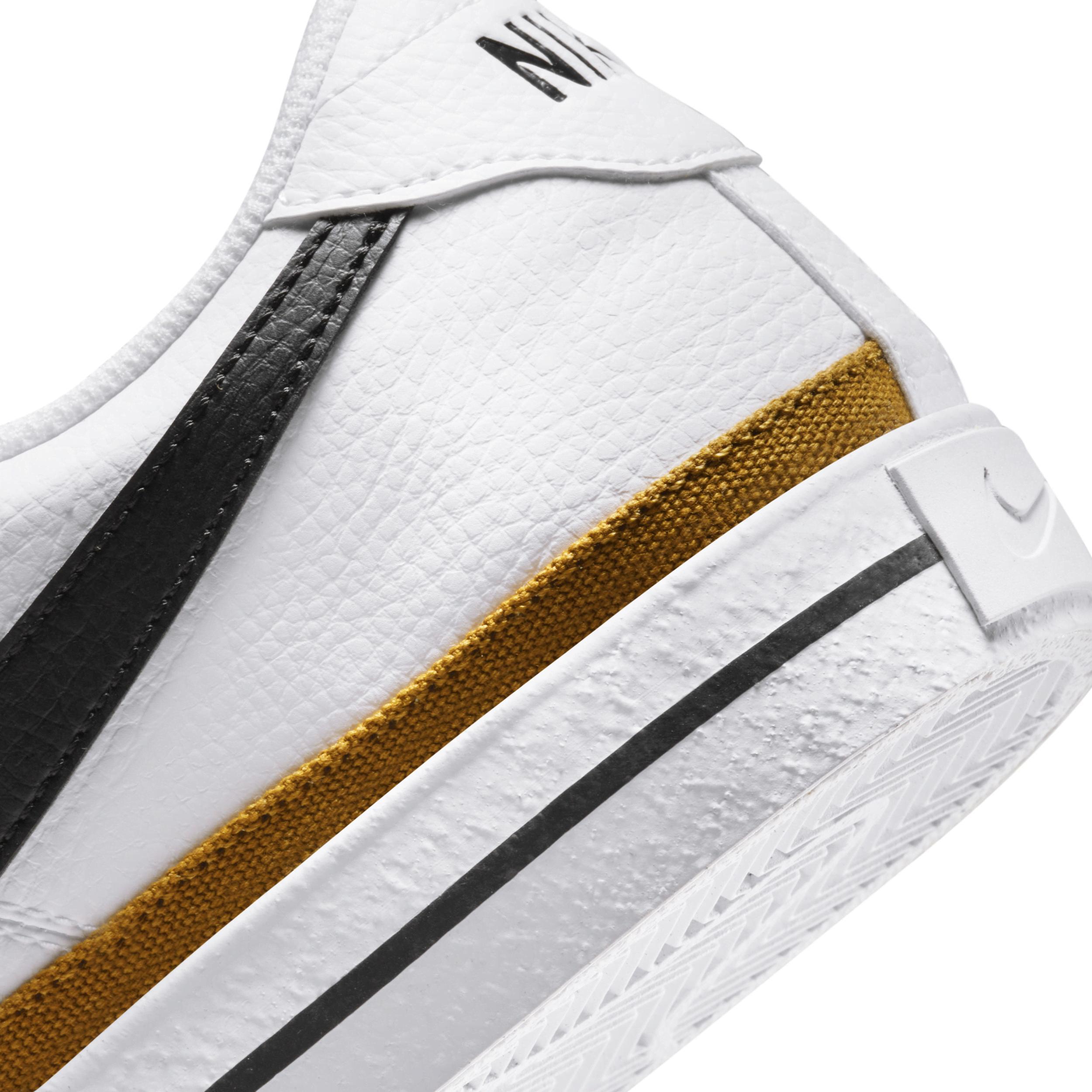 Nike Mens Court Legacy Casual Sneakers from Finish Line - White, Desert Ochre Product Image