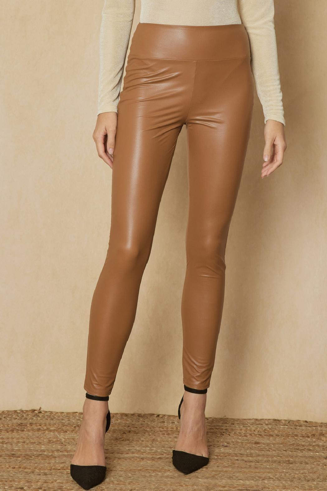 Faux Leather Leggings Product Image