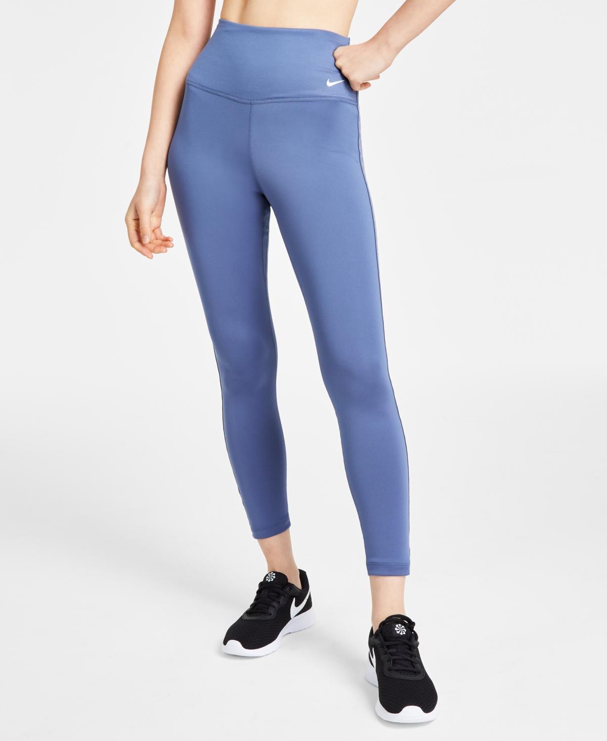 Nike Womens Therma-fit One High-Waisted 7/8 Leggings - Black Product Image