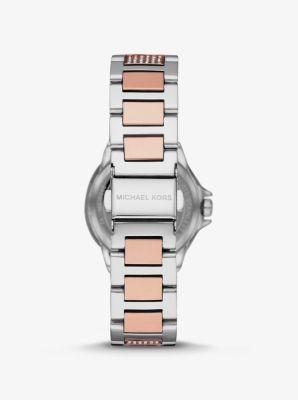 Oversized Pavé Logo -Tone Watch Product Image