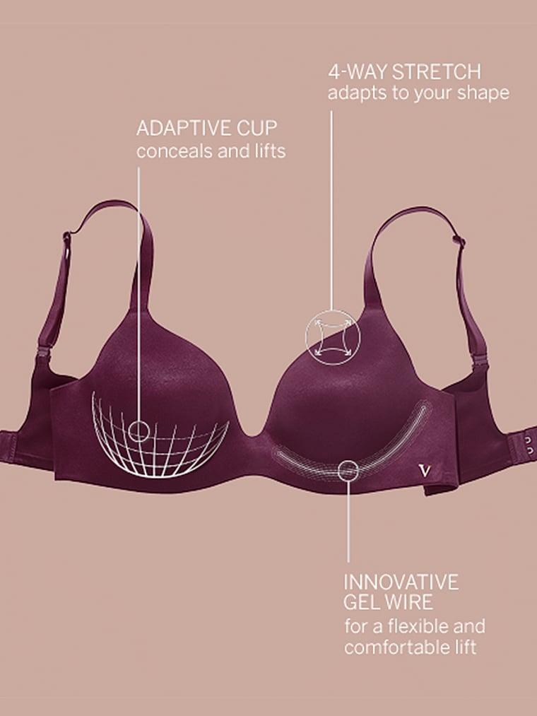 Infinity Flex Lightly Lined Wireless Plunge Bra Product Image