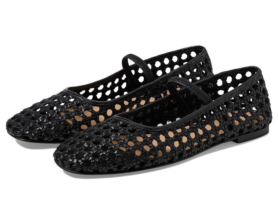 Madewell Martina Elastic Mary Jane - Open Weave (True ) Women's Flat Shoes Product Image