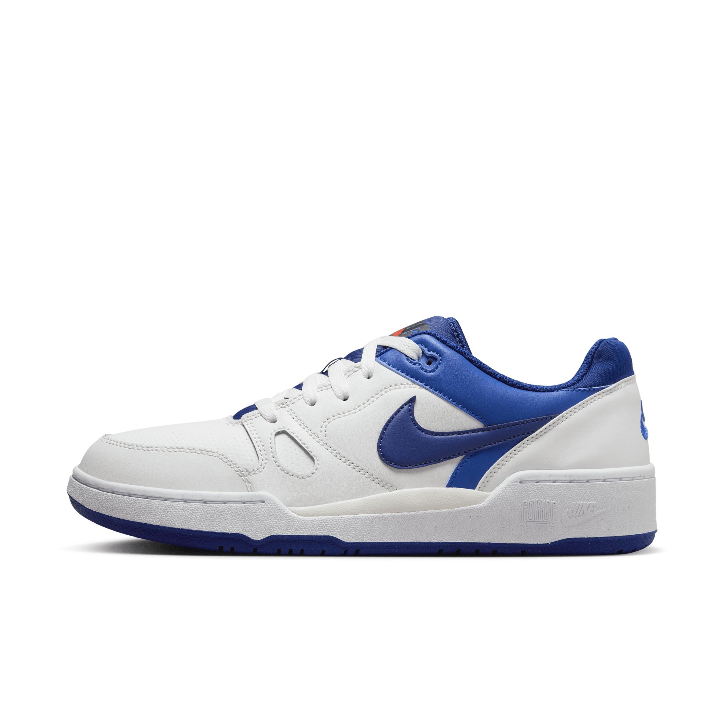 Nike Mens Nike Full Force Low - Mens Shoes Blue/White/Blue Product Image