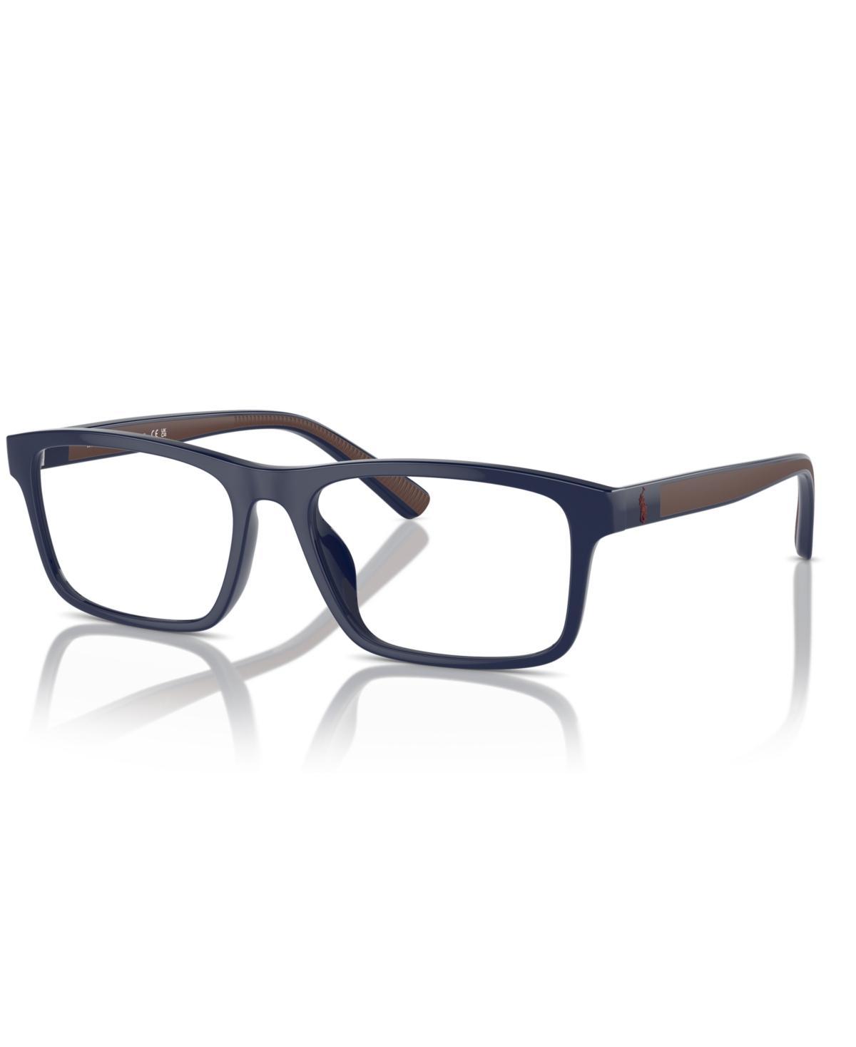 Polo Ralph Lauren Mens Eyeglasses, PH2274U - Shiny Navy Blue Product Image