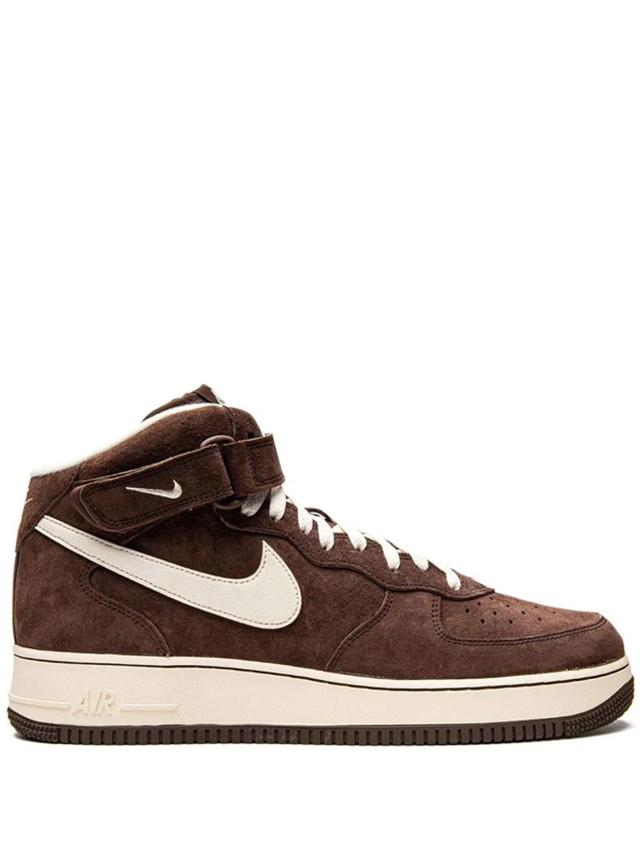 Air Force 1 Mid '07 Qs Chocolate/cream Dm0107-200 Men's In Brown Product Image