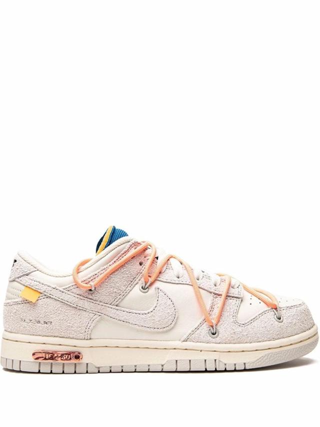 X Off-white Dunk Low Sneakers In Grey Product Image