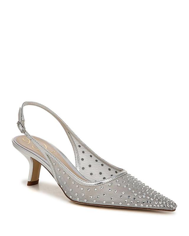 Sam Edelman Womens Bianka Embellished Mesh Pumps Product Image