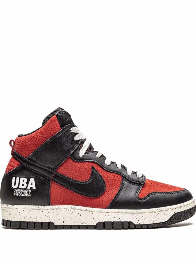 NIKE X Undercover Dunk 1985 Uba High-top Sneakers In Red Product Image