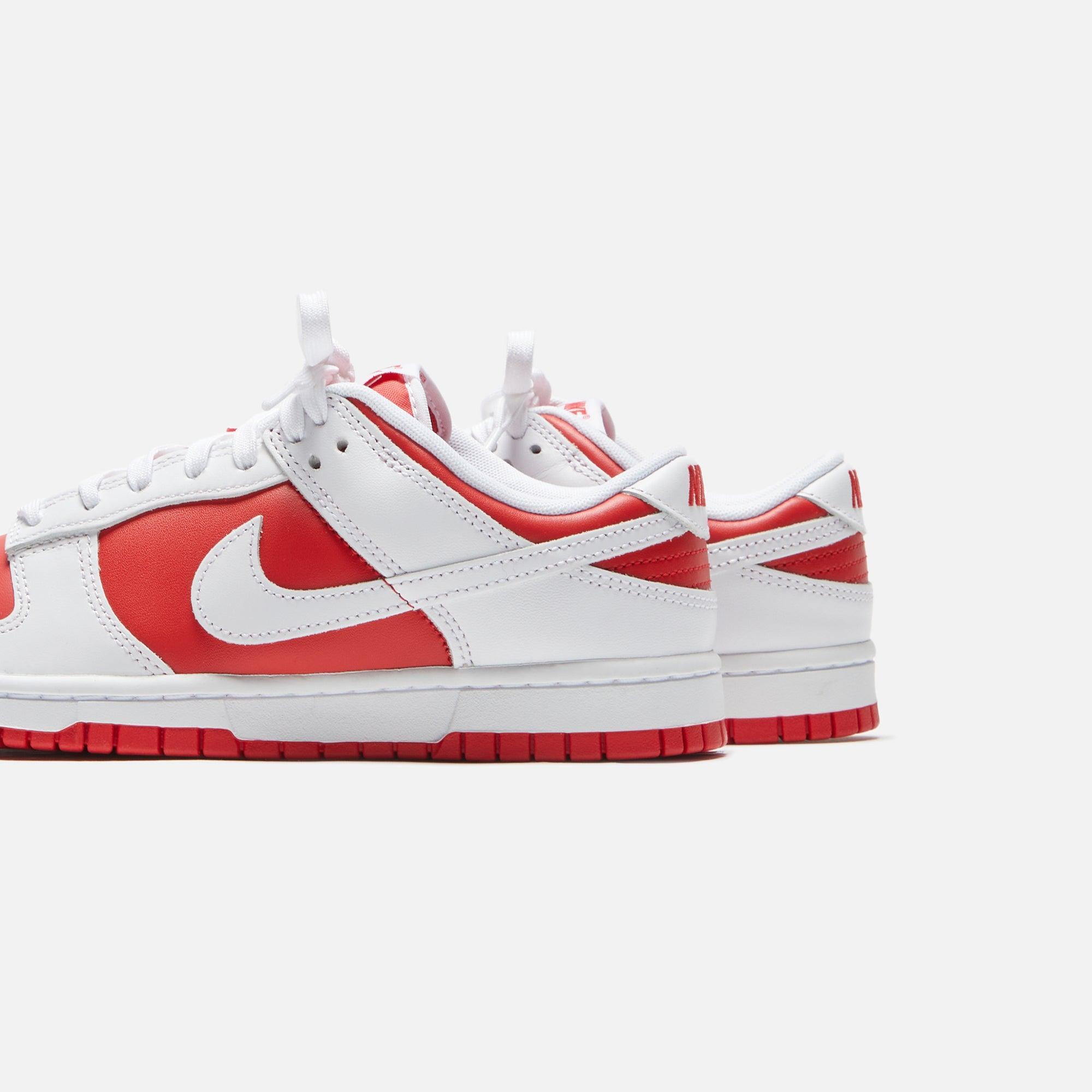 Nike Dunk Low Retro - University Red / White / Total Orange Male Product Image