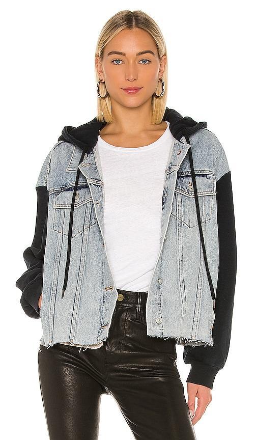 ALLSAINTS Milena Hooded Jacket. Size XS/S. Product Image