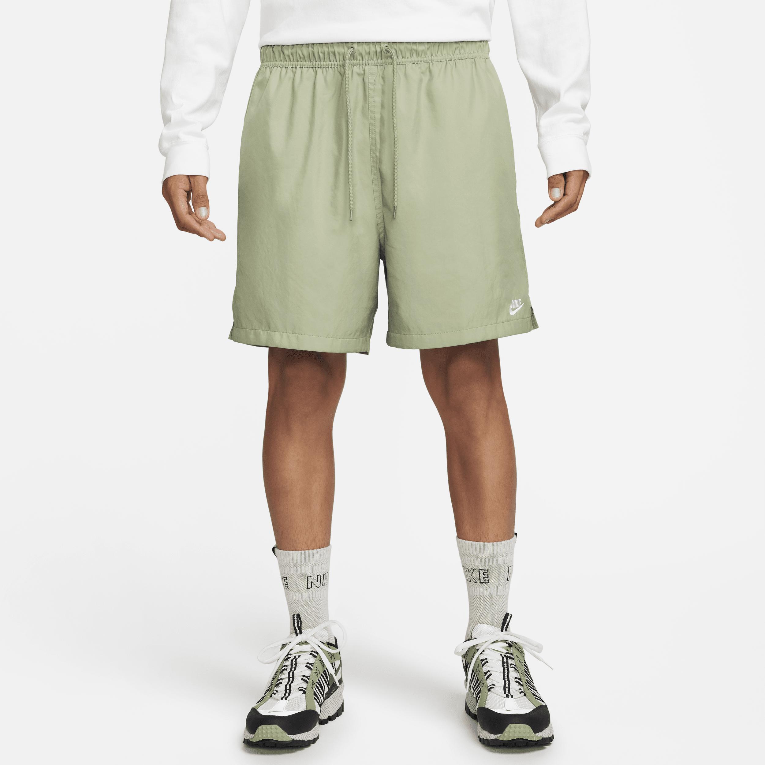 Nike Mens Nike Club Flow Shorts - Mens Fir/White Product Image