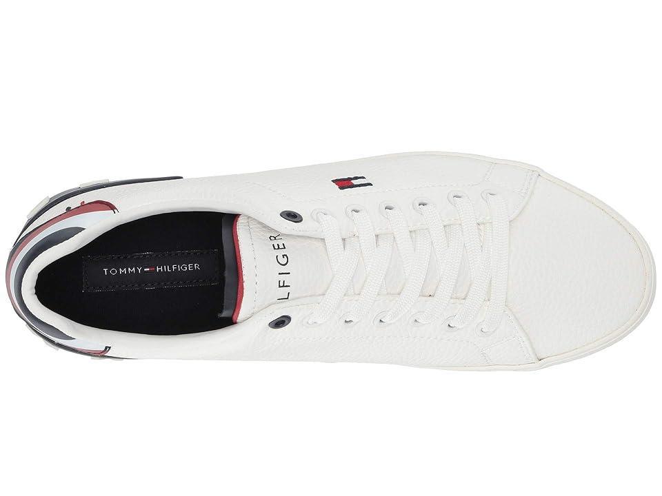 Tommy Hilfiger Mens Rezz Lace Up Low Top Sneakers - White Product Image