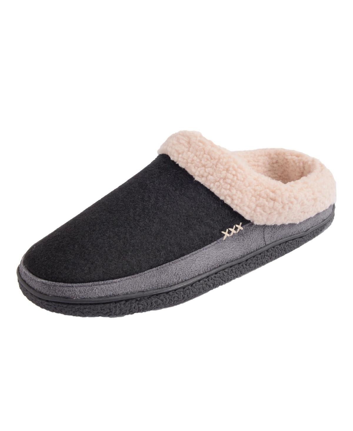 Alpine Swiss Mens Memory Foam Clog Slippers Fleece Fuzzy Slip On House Shoes Product Image