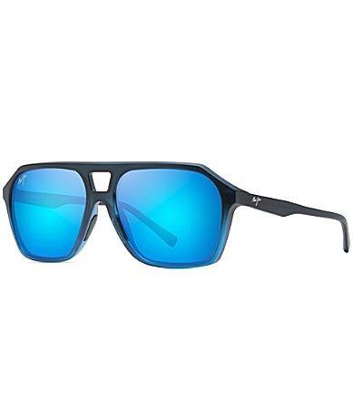 Maui Jim Wedges 57mm Polarized Aviator Sunglasses Product Image