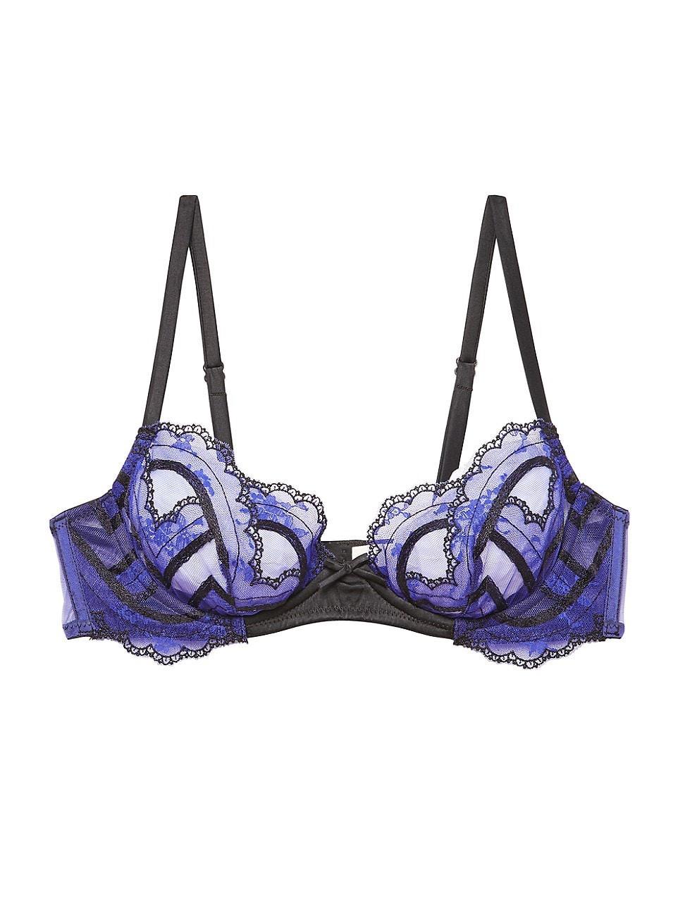 Womens Hendrix Lace Demi Underwire Bra Product Image