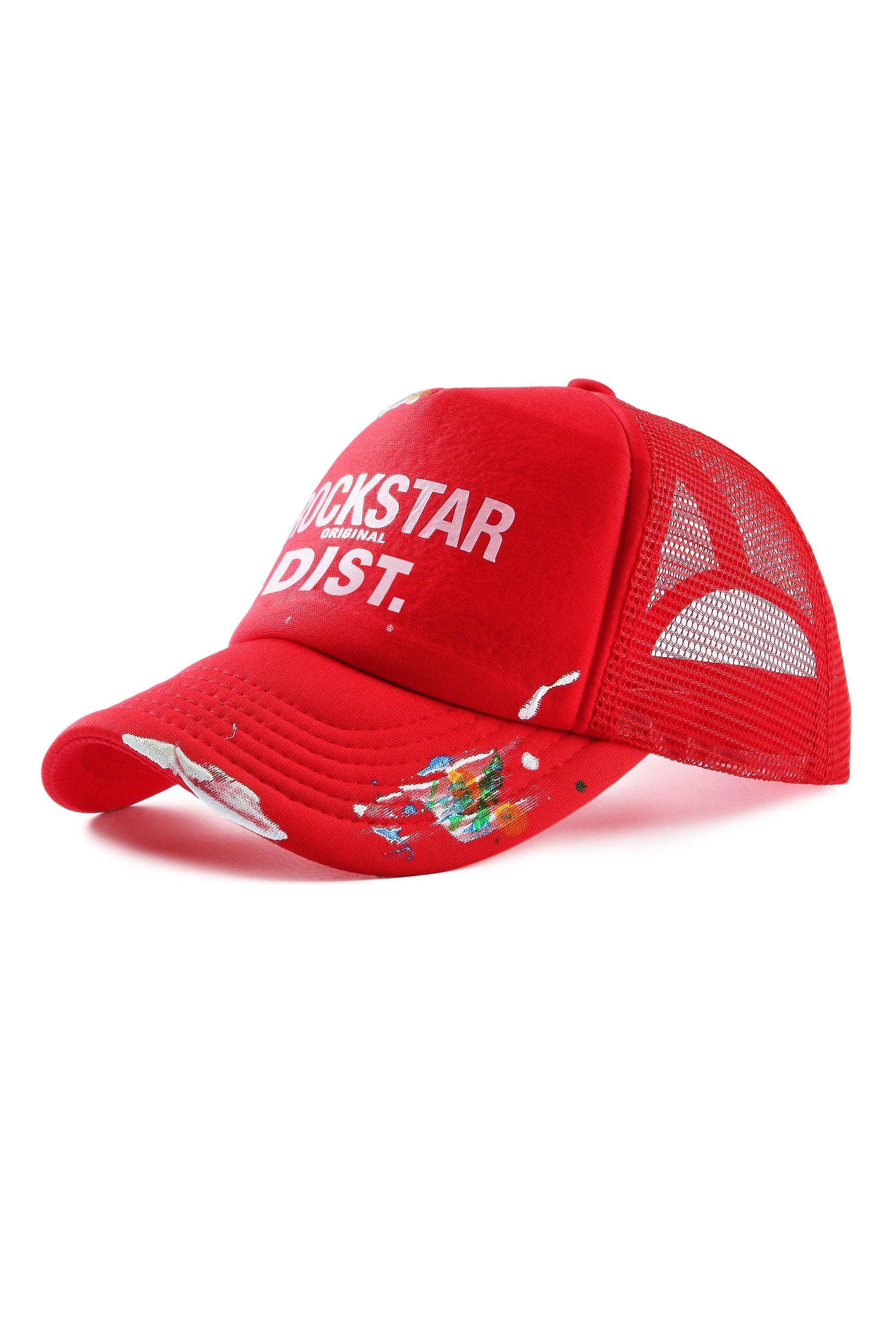 Neptune Red/White Trucker Hat Male Product Image