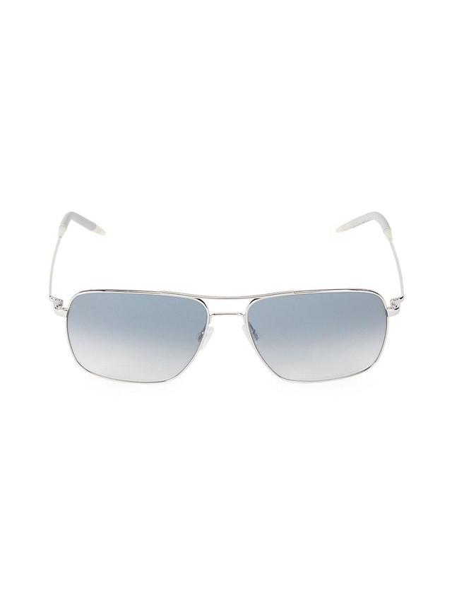 Clifton 58MM Aviator Sunglasses Product Image