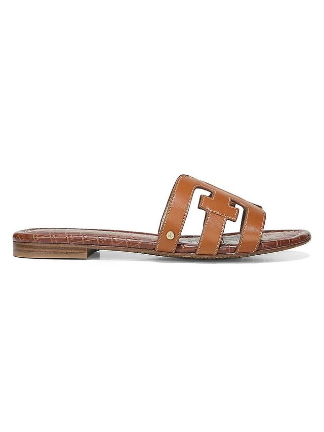 Womens Bay Flat Leather Sandals Product Image