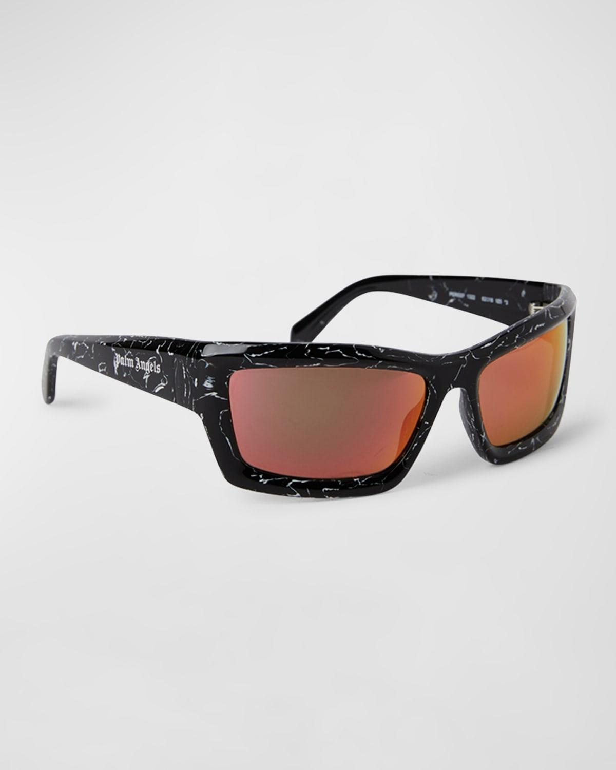 Mens Adin Acetate Rectangle Sunlgasses Product Image