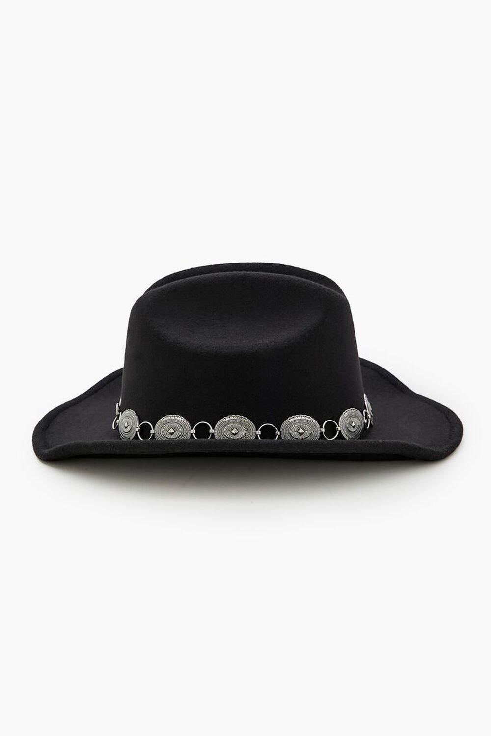 Etched Disc-Trim Cowboy Hat | Forever 21 Product Image