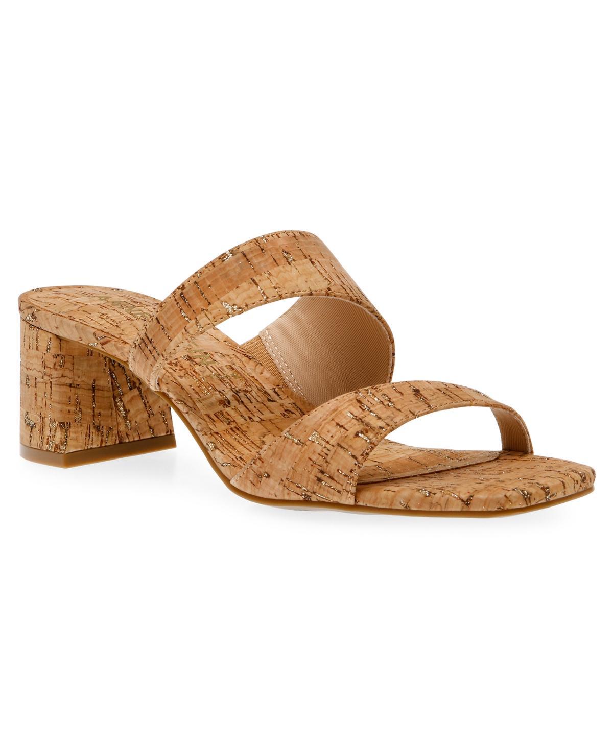 Anne Klein Womens Karma Block Heel Sandals Product Image