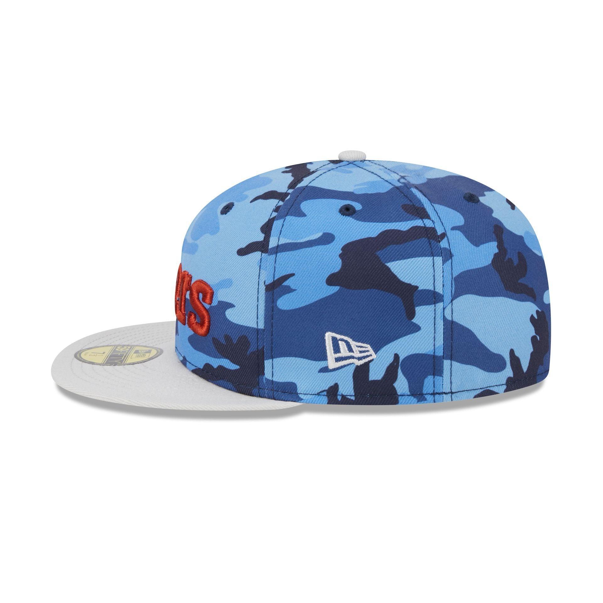 San Francisco 49ers Blue Camo 59FIFTY Fitted Hat Male Product Image