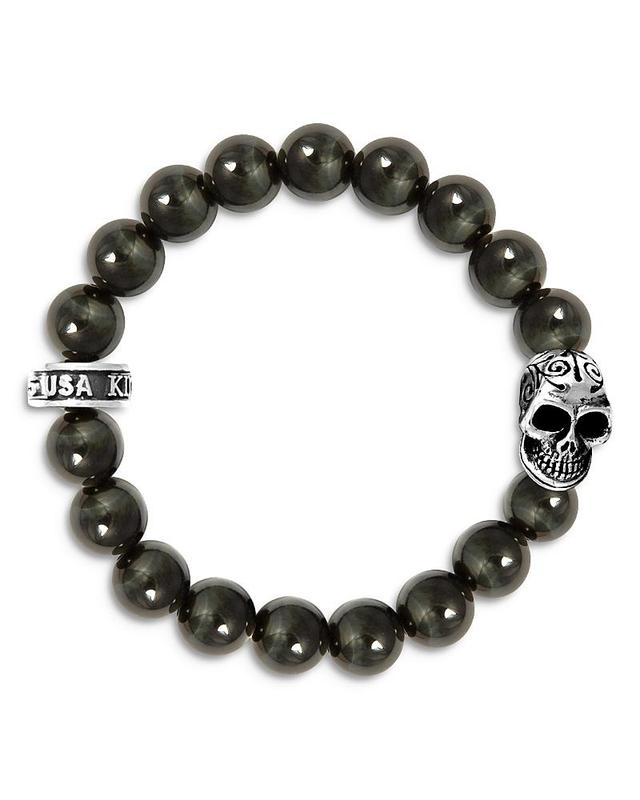 Mens Tigers Eye Beaded Bracelet Product Image