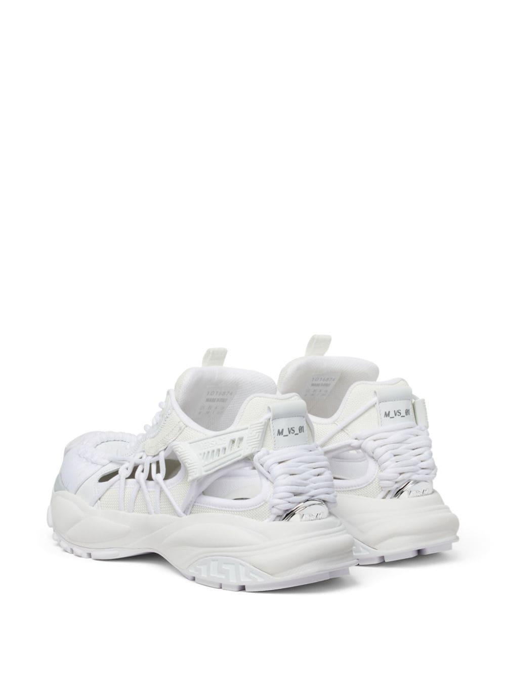 VERSACE White Mercury M_vs_01 Sneakers Product Image