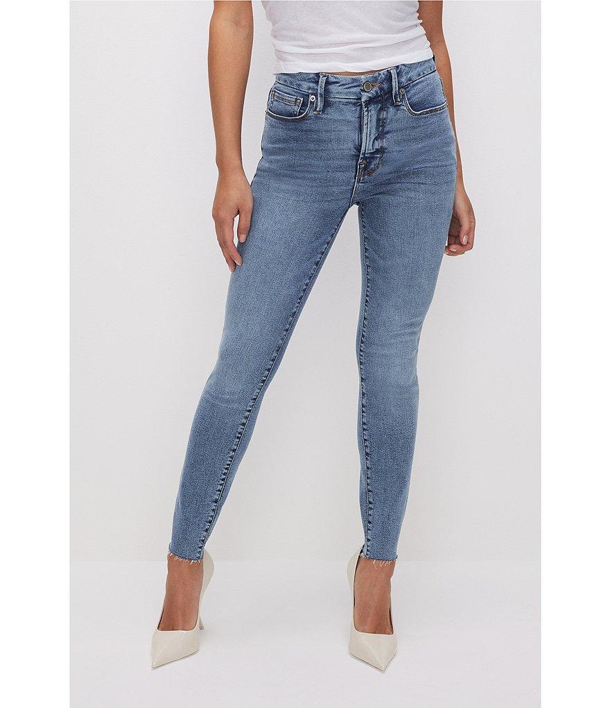 Good American Good Legs Skinny Shadow Back Pocket Jeans Product Image