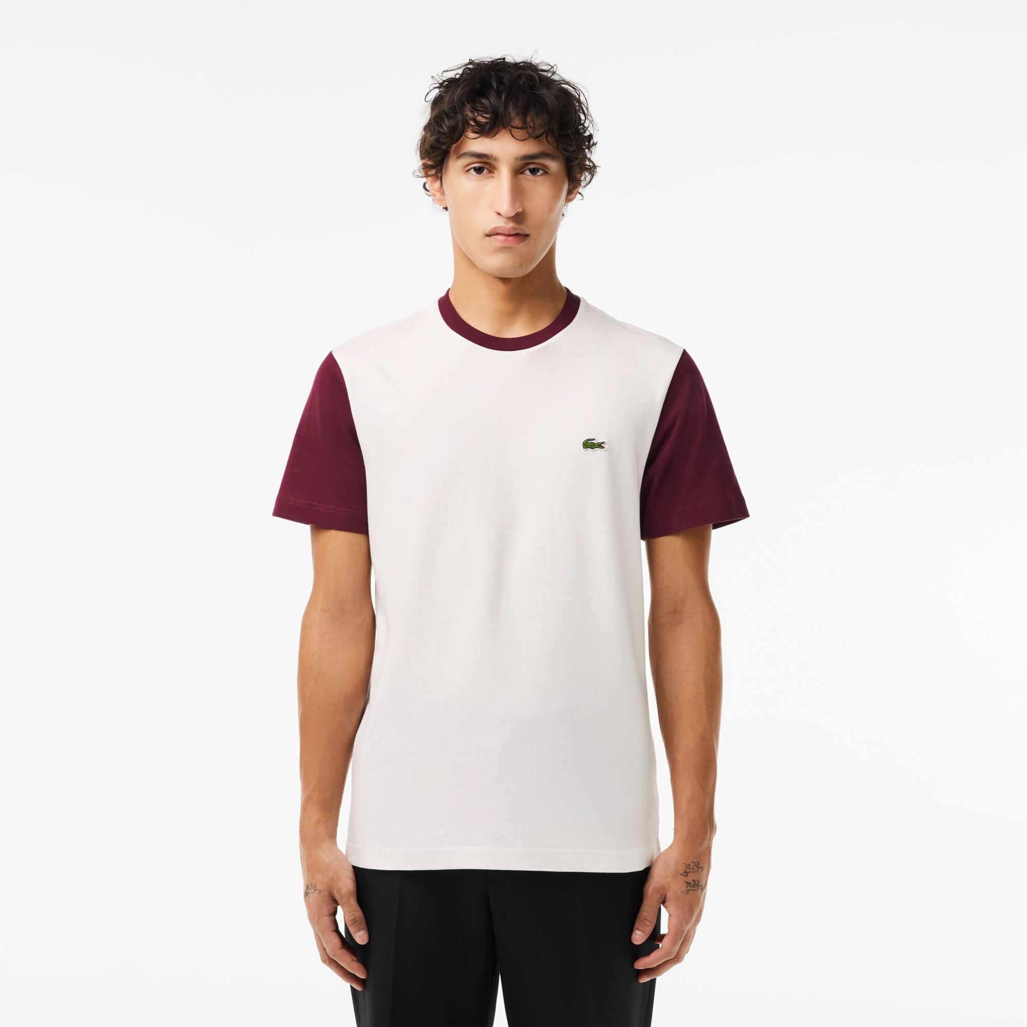 Men's Regular Fit Cotton Colorblock T-Shirt product image