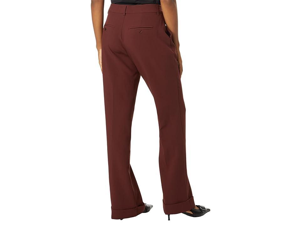 PAIGE Aracelli Pleated Cuff Hem Pants Product Image