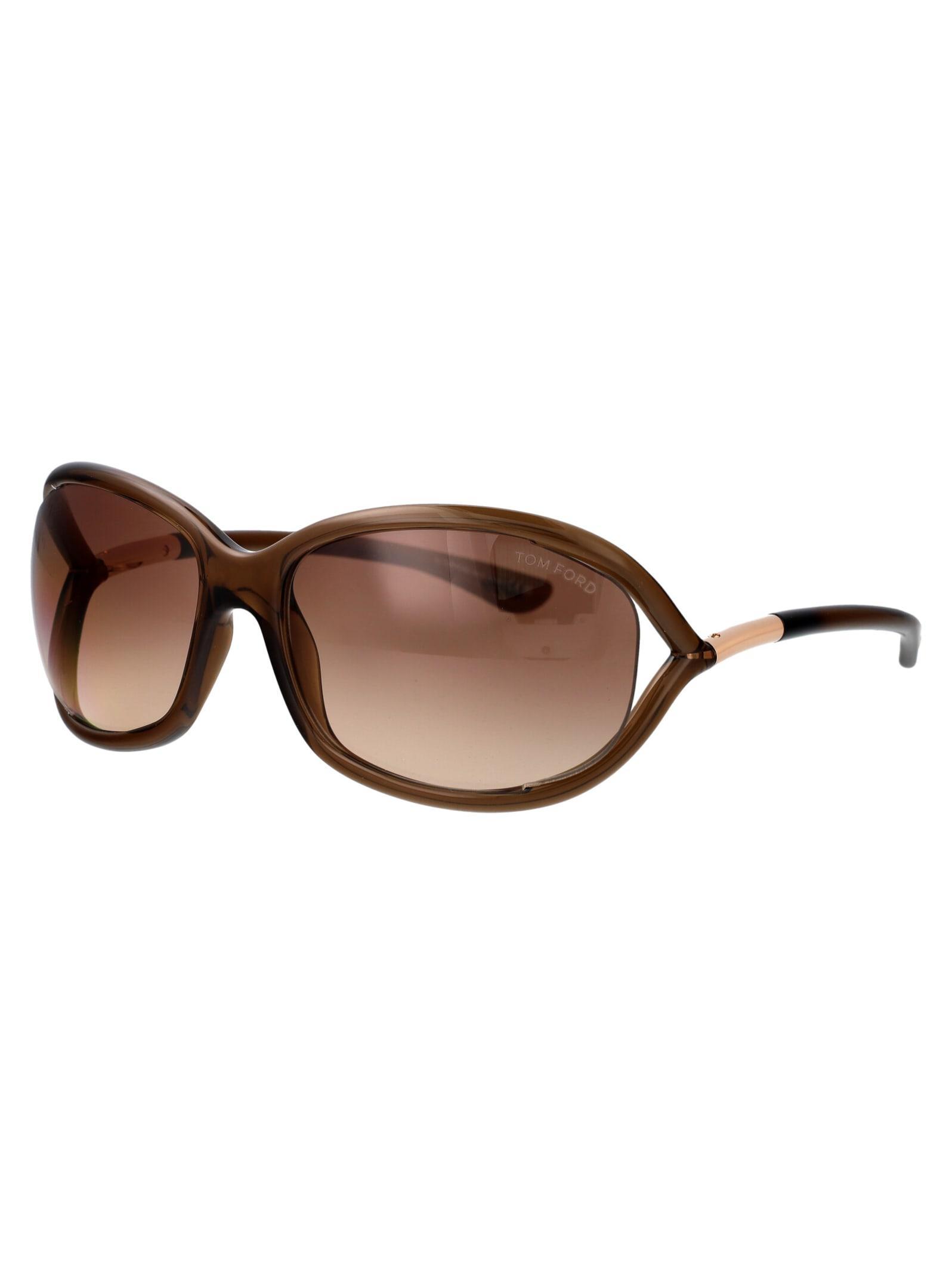 TOM FORD Sunglasses In 48f Marrone Scuro Luc / Marrone Grad Product Image